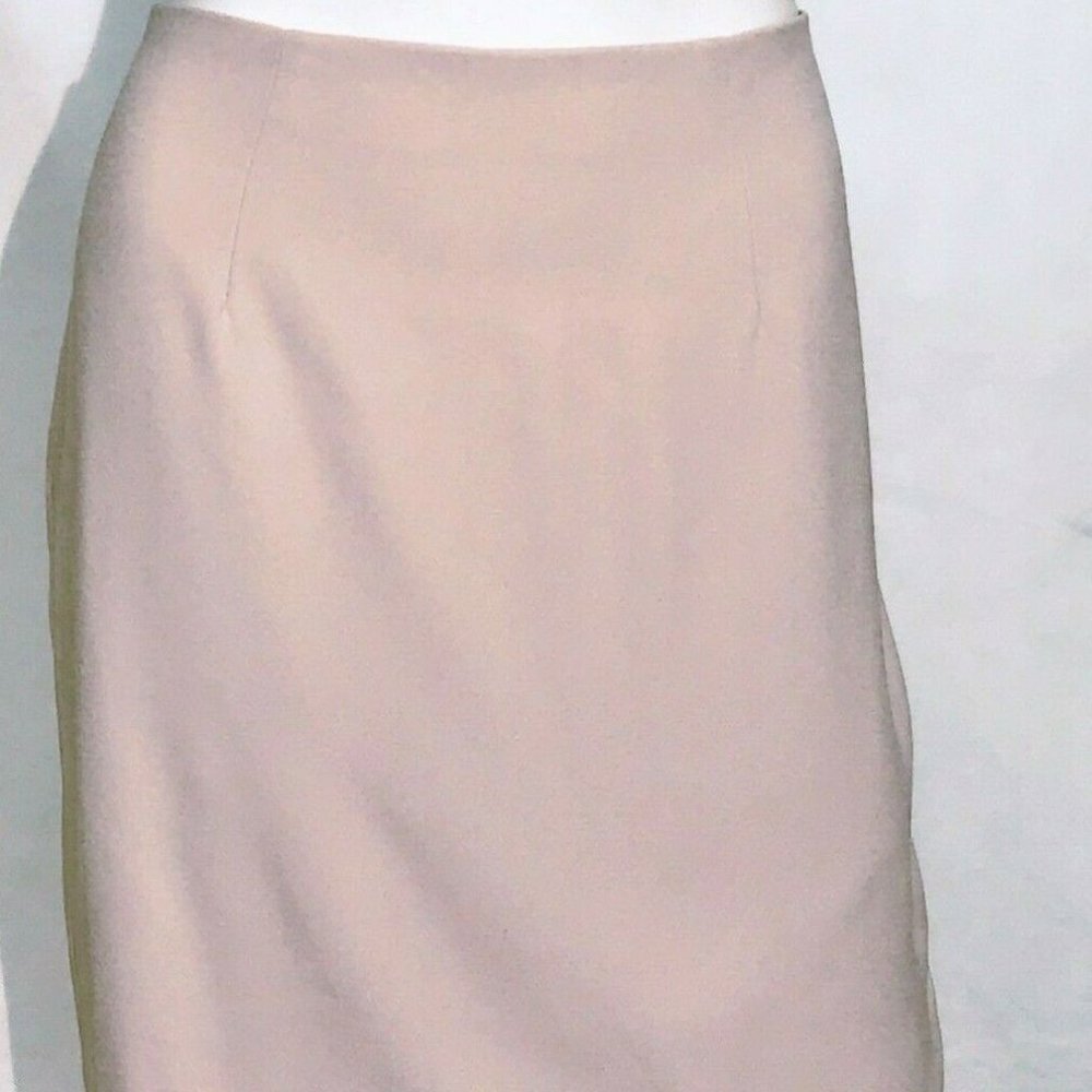 Kenar 8 Straight Skirt Dusty Pink Bandless Slit